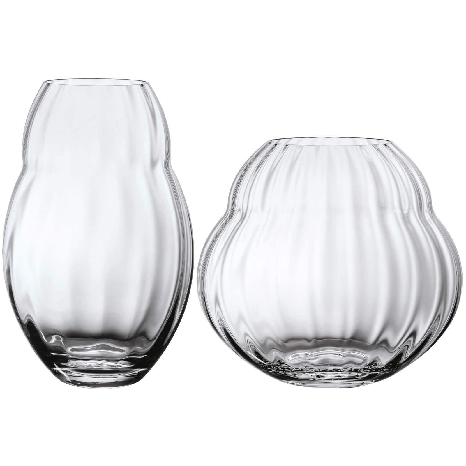 VASEN-SET Rose Garden Home bunt 17 cm & 20 cm 2er Set - Multicolor, Glas (1cm) - Villeroy & Boch