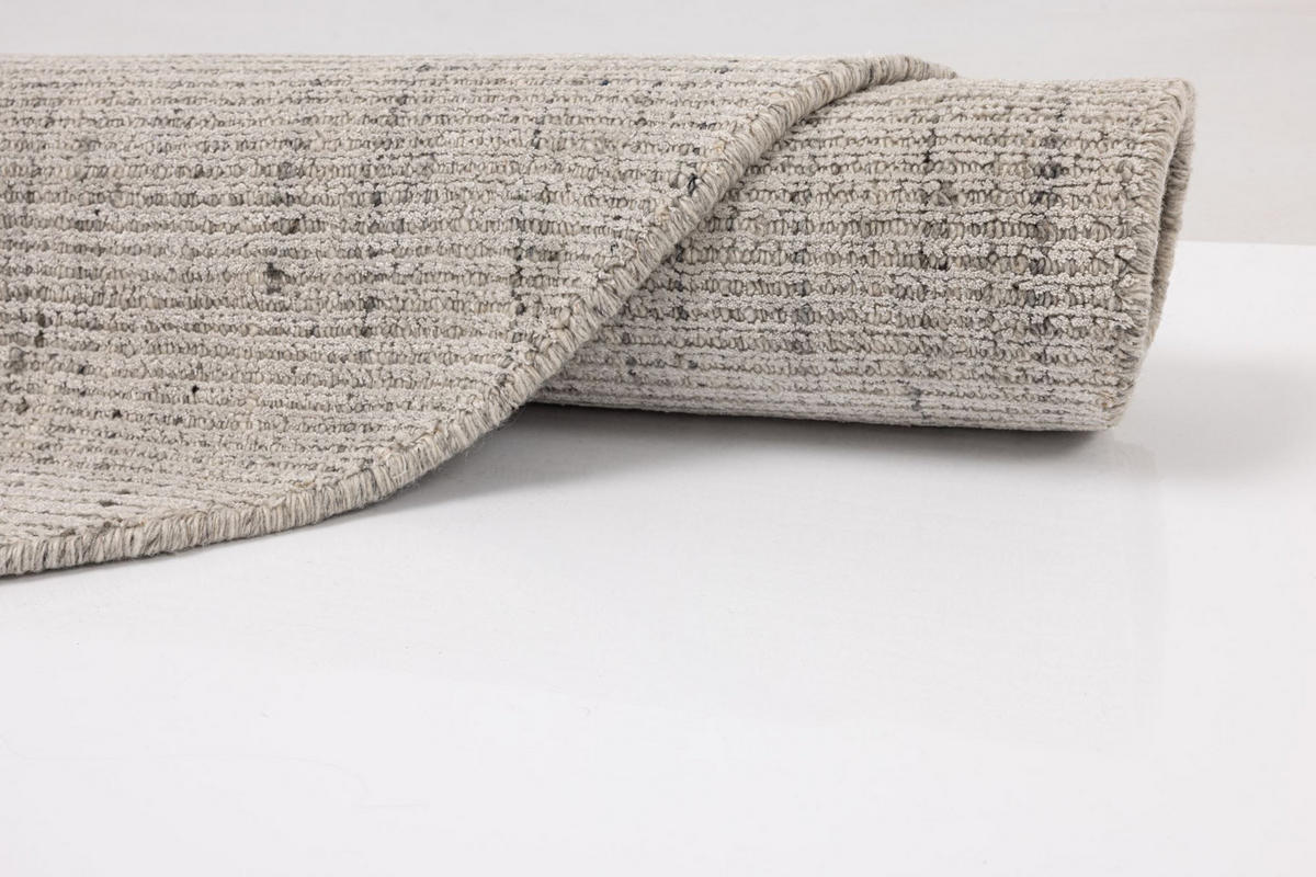 HANDWEBTEPPICH Venus 150x150 cm - Beige, Textil (150/150cm) - THEKO