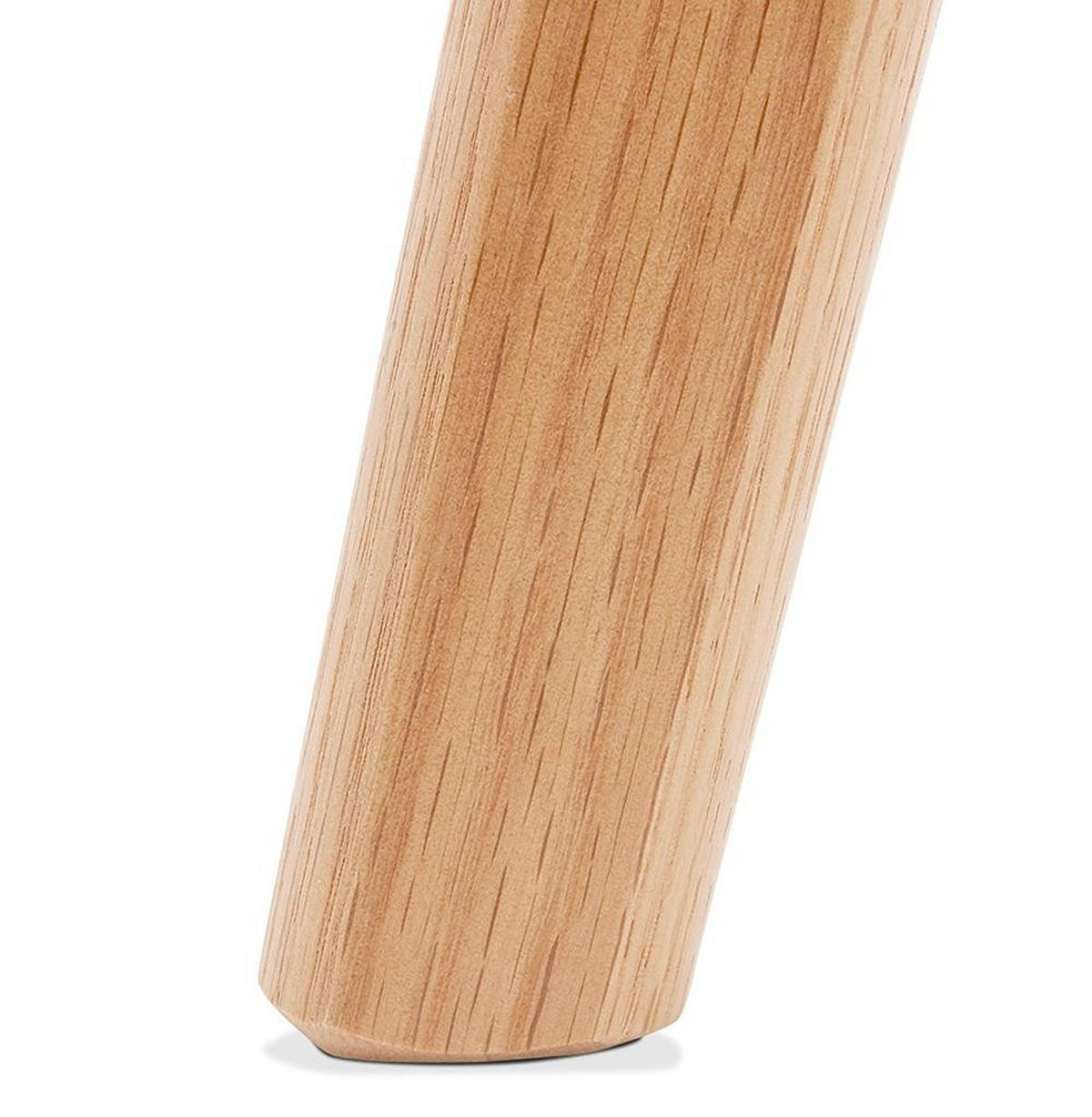 ESSTISCH Massivholz Rechteckig Skandi-Stil ZELAX, Weiß-Beige 120x80x77 cm - Beige/Weiß, Eichenholz/Holz (80/120/77cm) - KADIMA DESIGN
