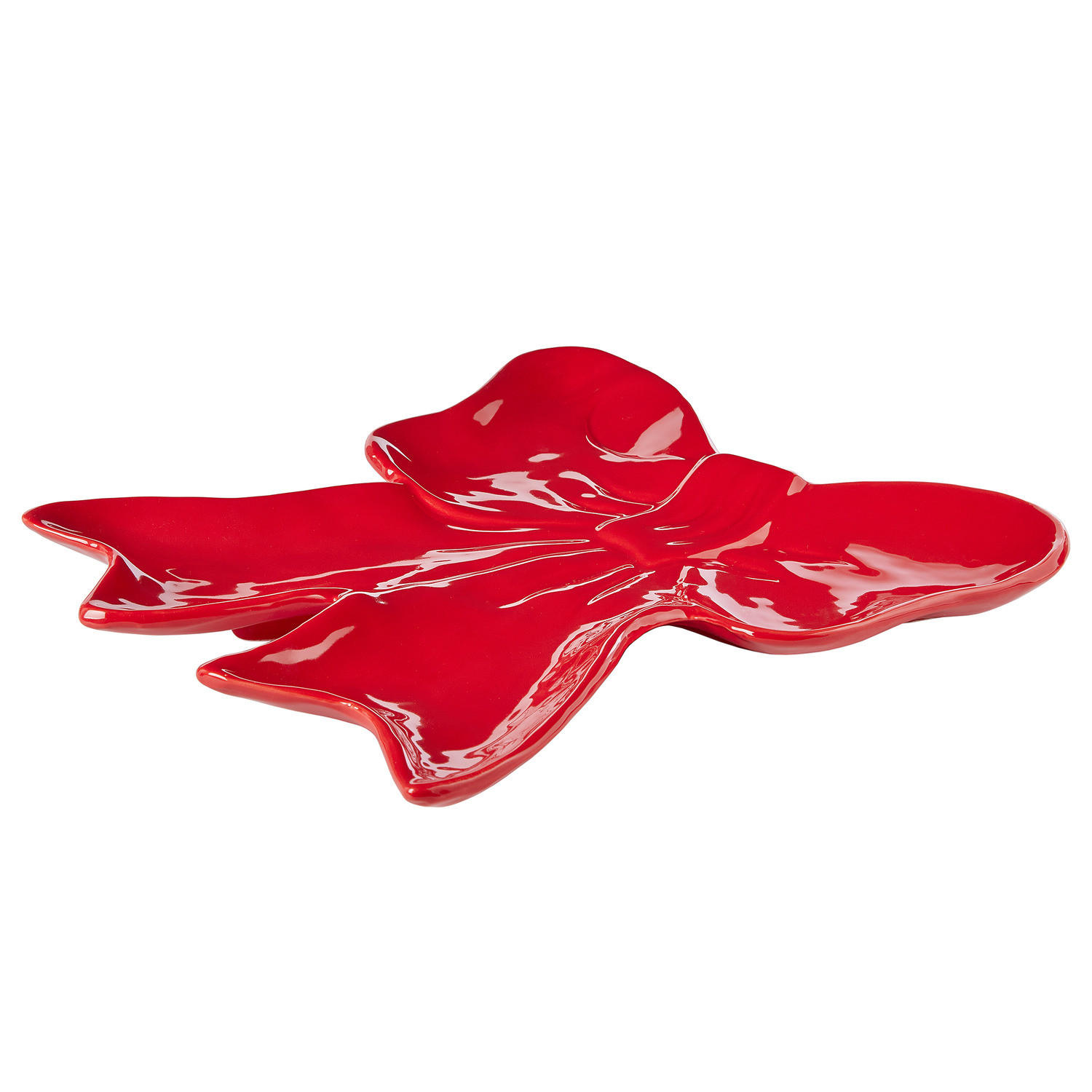 DEKO-TELLER Present - Rot, Keramik (3cm) - Butlers