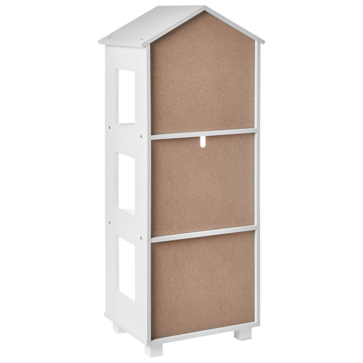 RAFT 100 cm alb Glenorie - alb, compozit lemnos (39/100/30cm) - Beliani