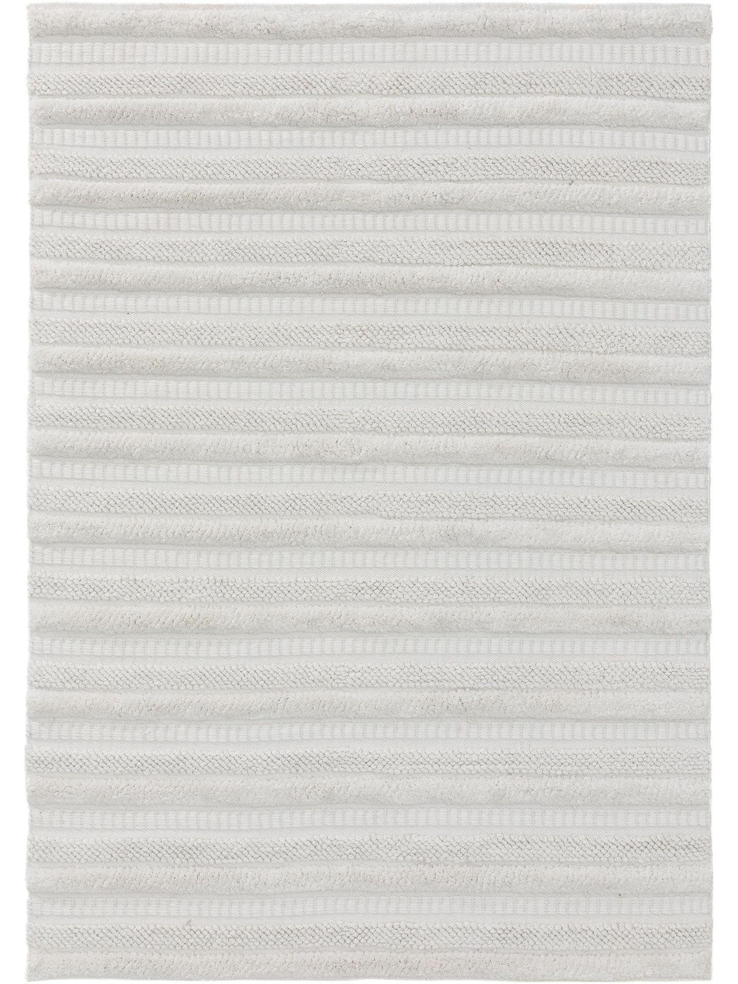 TEPPICH aus recyceltem Material Toni Ivory 200x300 cm - Beige, Textil (200/1cm) - KUNSTLOFT