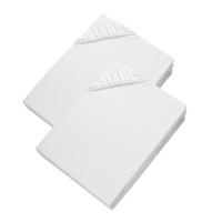 SPANNBETTLAKEN SPANNBETTTUCH PREMIUM 2er Set - Weiß, Textil (200/200cm) - Esprit