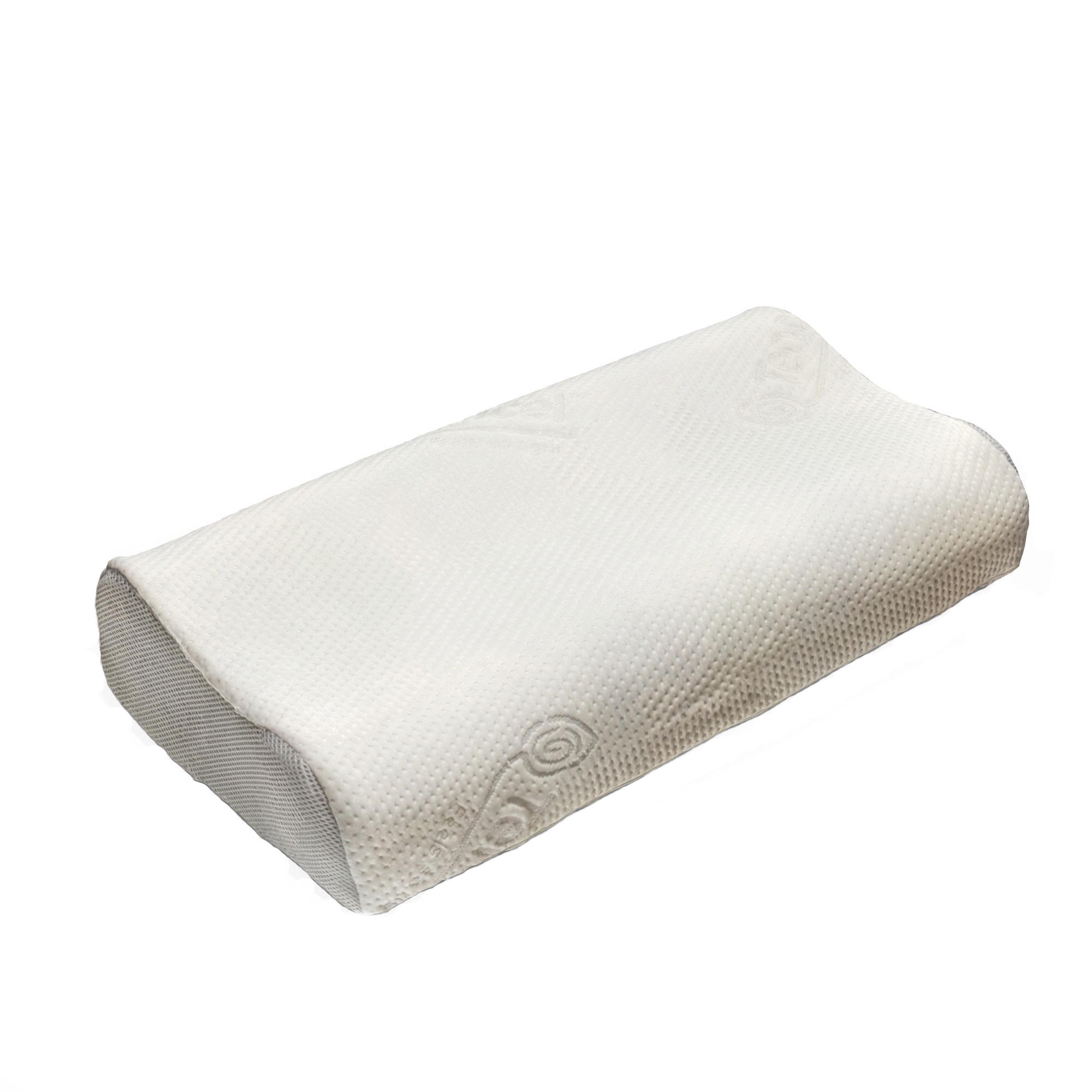 NACKENSTÜTZKISSEN Beasleep III Gelschaum - Weiß, Textil (33/63cm) - Bonvionn