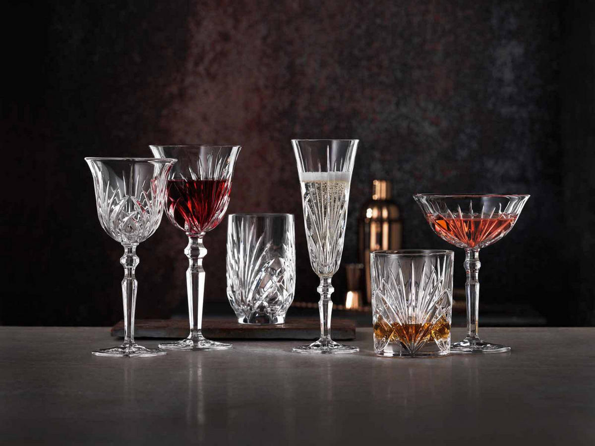 BECHER Palais transparent 288 ml 8er Set - Transparent, Glas (0.288L) - Nachtmann