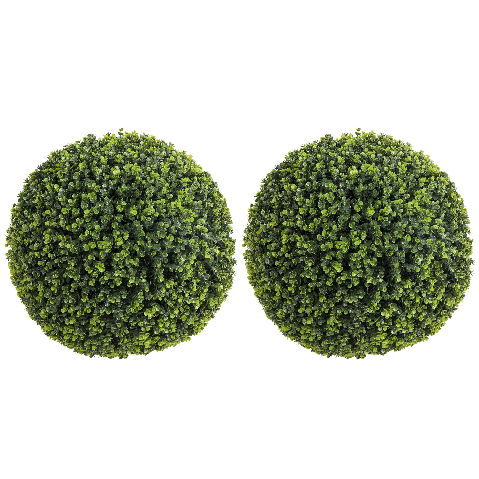 KUNSTPFLANZE DE-08627 2er-Set UV-beständig, Ø52 cm Grün - Grün, Kunststoff (52cm) - ComfortXL