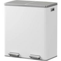 ABFALLEIMER MAJOR weiß - Weiß, Metall (36/65/60cm) - Kitchen Move