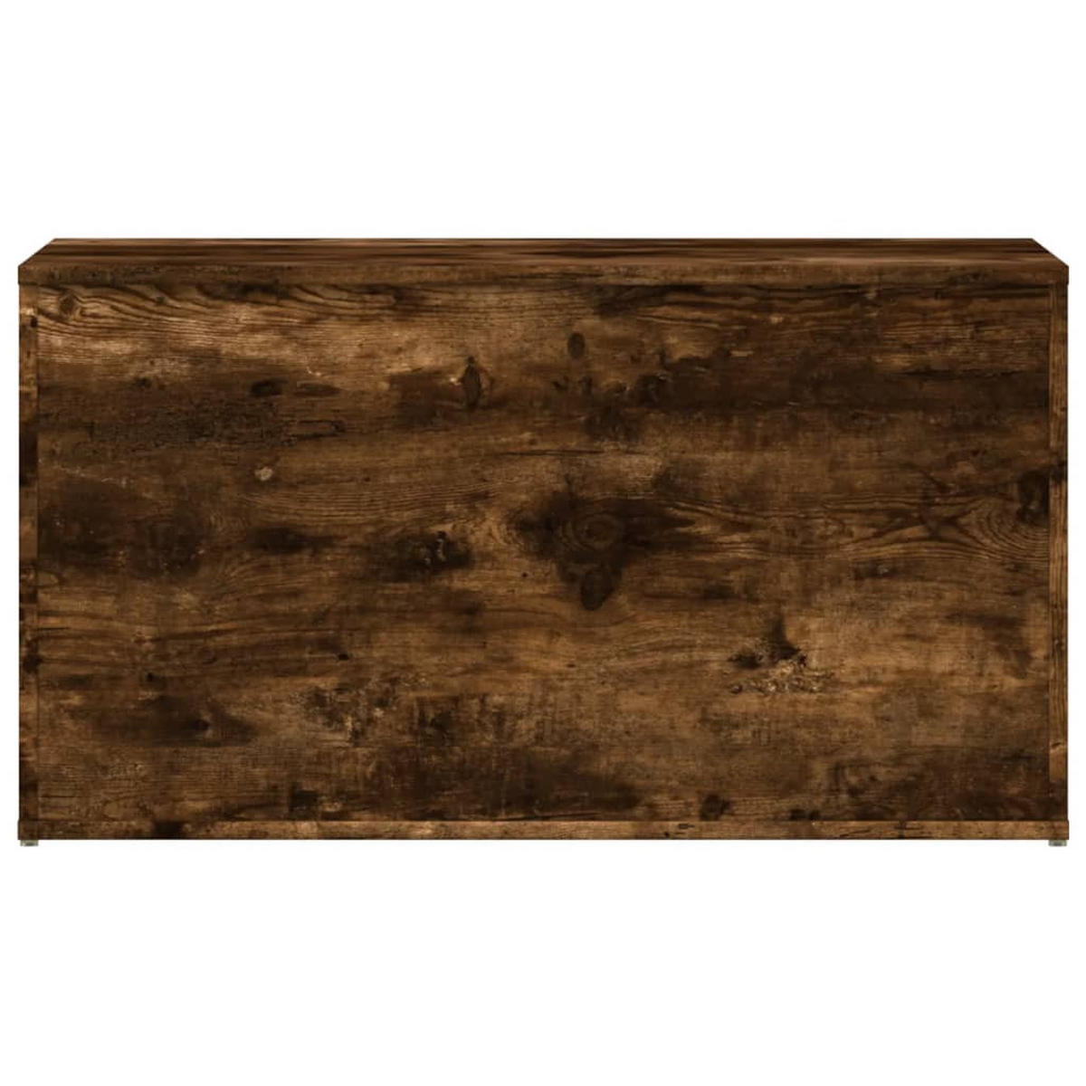 AUFBEWAHRUNGSTRUHE Räuchereiche 84/42/46 Cm Holzwerkstoff - Dunkelbraun, Holz (84/46/42cm) - vidaXL