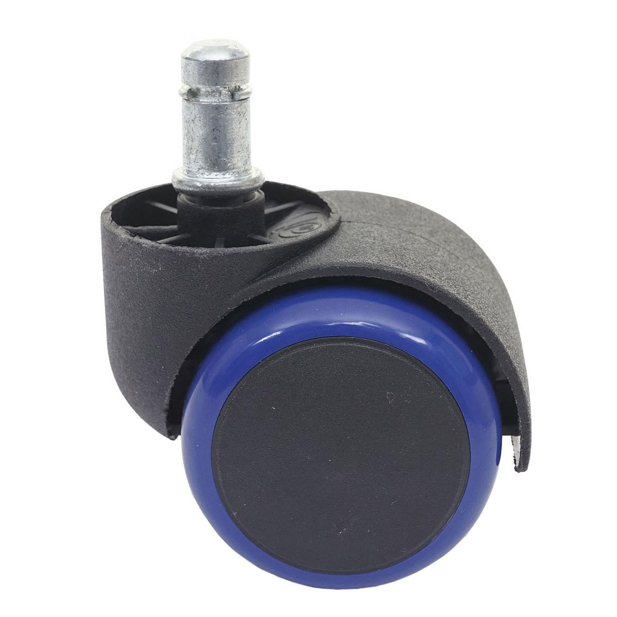 HARTBODENROLLEN 5ER SET Schwarz, Blau 5er-Set - Blau/Schwarz, Metall (1/1/1cm) - MCW