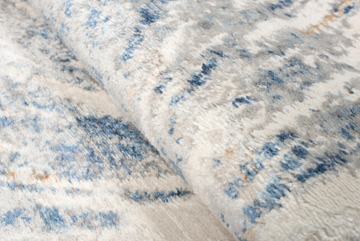 TEPPICH VALLEY Blau 120/200 cm - Blau, Textil (120/200cm) - Tapiso