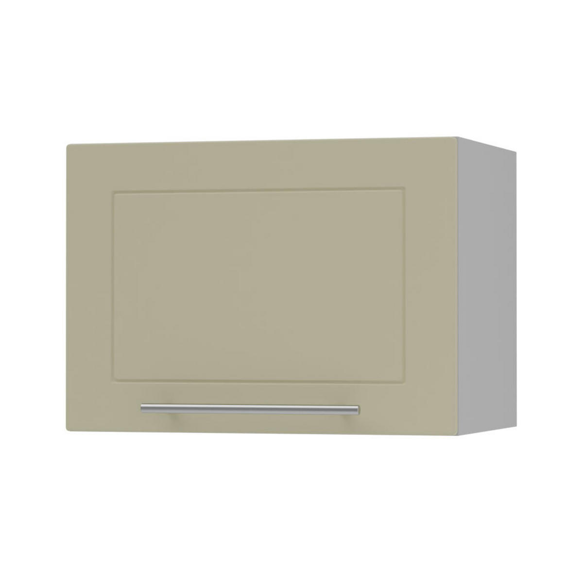 KÜCHENHÄNGESCHRANK Kvantum W4B/50 Vanille Matt / Grau Matt 50 / 32,5 / 36cm - Creme/Grau, Holz/Holzwerkstoff (50/36/32.5cm) - Feldmann-Wohnen