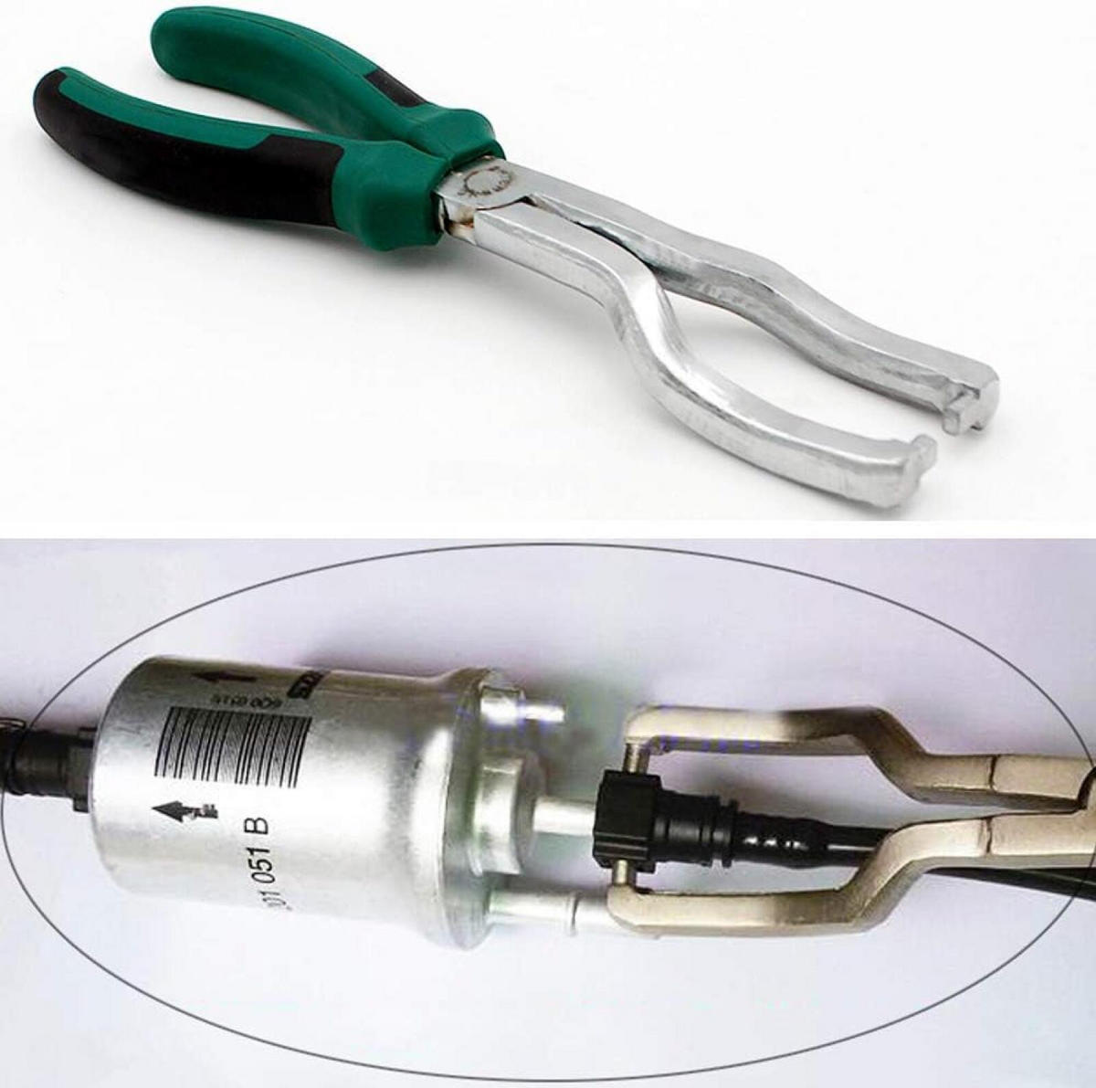 KLEMMSÄTTEL – für Kraftstofffilter, mit Gummigriff - Multicolor, Metall (23/1/1cm)