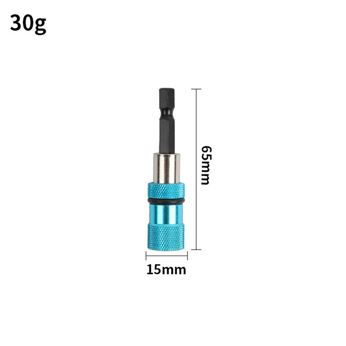 BIT-SATZ,60MM - Blau, Metall (6.5/6.5/1.5cm) - LIBRATON