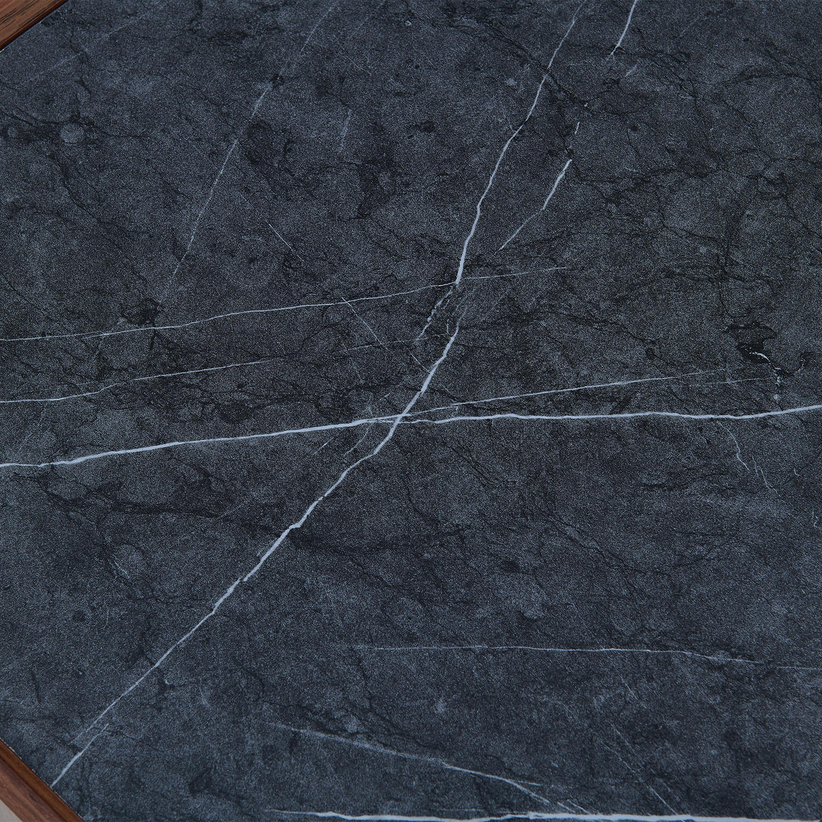 COUCHTISCH 100/60/45 cm dunkelbraun mit Schubladen und Glasplatte - Braun, Holzwerkstoff (105/50/41.5cm) - OKWISH