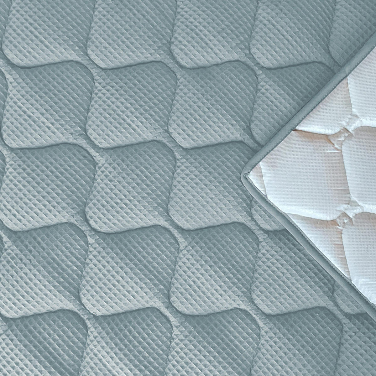 KRABBELDECKE 130x150cm Hellblau - Hellblau, Textil (130/150cm) - Sanosoft