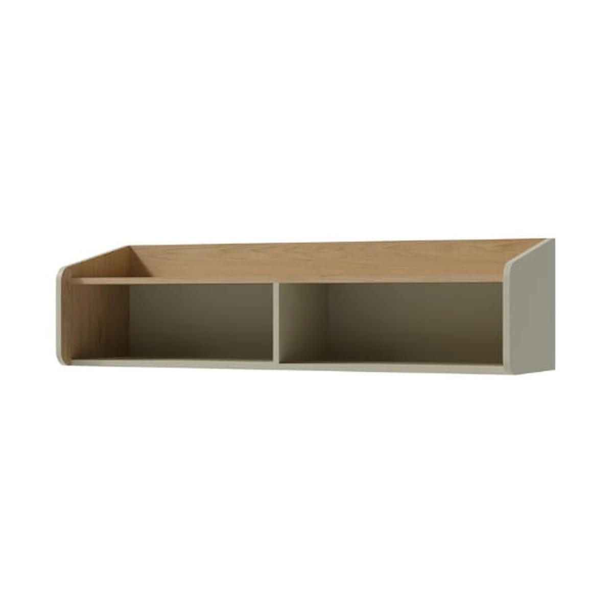 WANDREGAL – 125 cm – ALESSIO System – Grau - Grau, Holzwerkstoff (125/32.5/32.5cm) - hi-markt