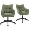 BÜROSTUHL Mika-Sven - Schwarz/Grün, Textil/Metall (59/81/66cm) - DUBI Möbel