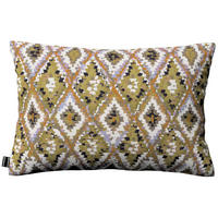 KISSENHÜLLE Cosy Home olive- weiß, 60x40 cm - Olivgrün/Weiß, Textil (60/40cm) - Dekoria