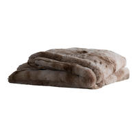 PLAID Linde Beige 150/200/2cm - Beige, Textil (200/150cm) - PTMD Collection