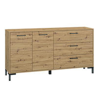 SIDEBOARD Liora Holz - Braun, Holzwerkstoff (159/83/40cm) - Petits-meubles