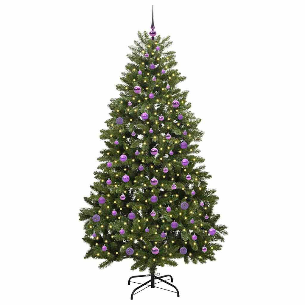 vidaXL Weihnachtsbaum Grün 210 cm