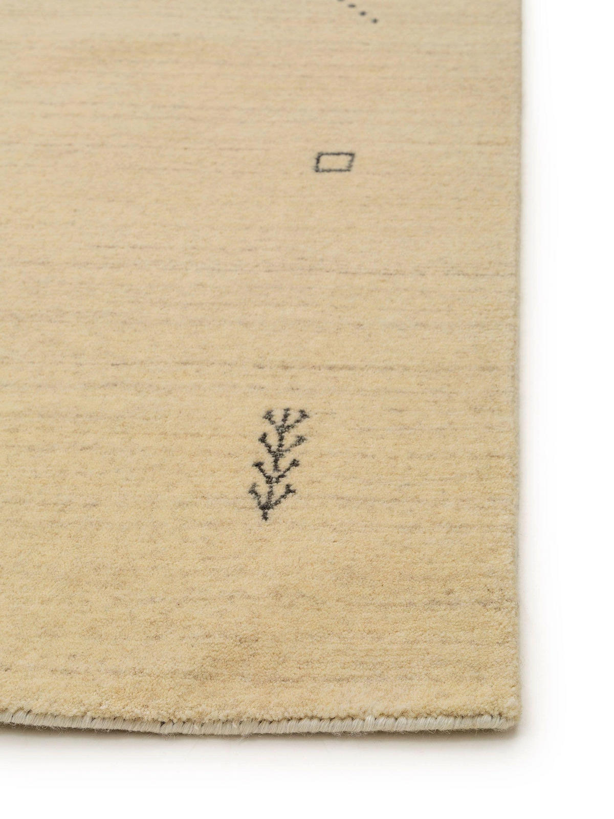 WOLLTEPPICH Jamal Cream 160x230 cm - Creme, Textil (160/230cm) - benuta Nest