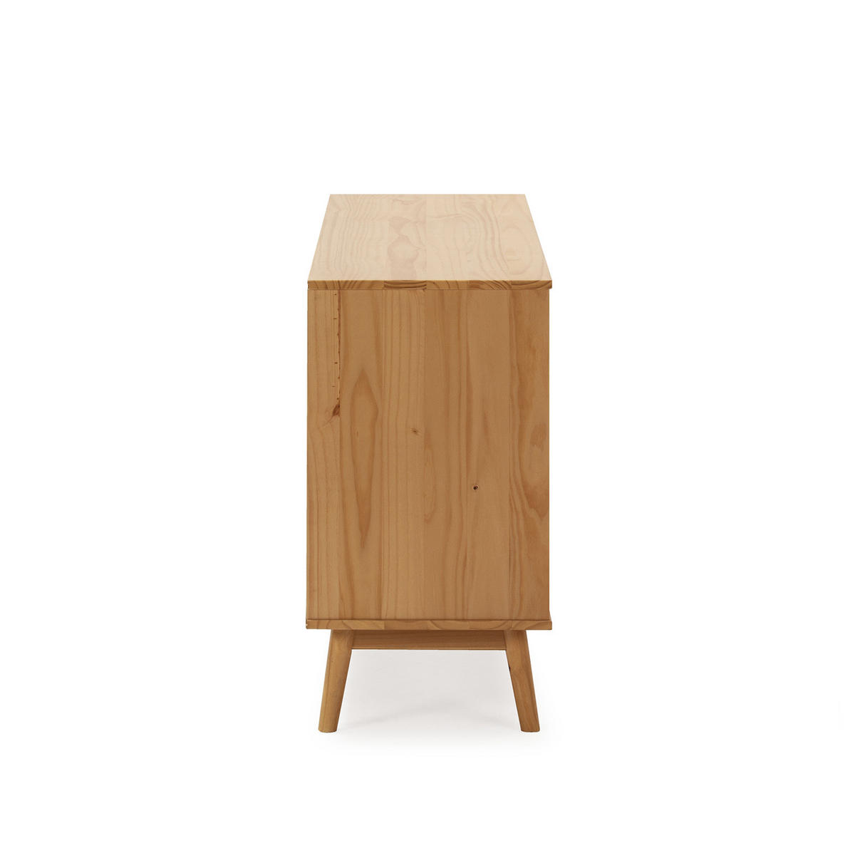 SIDEBOARD Bruce 3 Schubladen 2 Türen - Wildeiche, Holz (140/76/40cm)