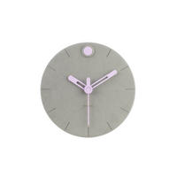 WANDUHR Design Grau 29/29 cm - Grau, Holzwerkstoff (0.62/29/1cm) - ONZENO