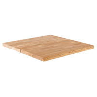 TISCHPLATTE 70 x 70 cm, Eiche - Braun, Holzwerkstoff (70/2/70cm) - Oviala