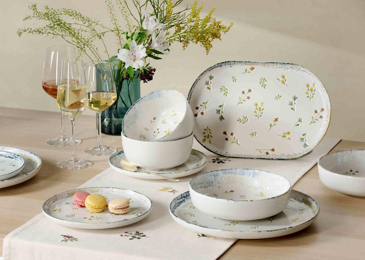 EINSTEIGER-SET Viola bunt 16er Set - Multicolor, Keramik (1/1/1cm) - Ritzenhoff Breker