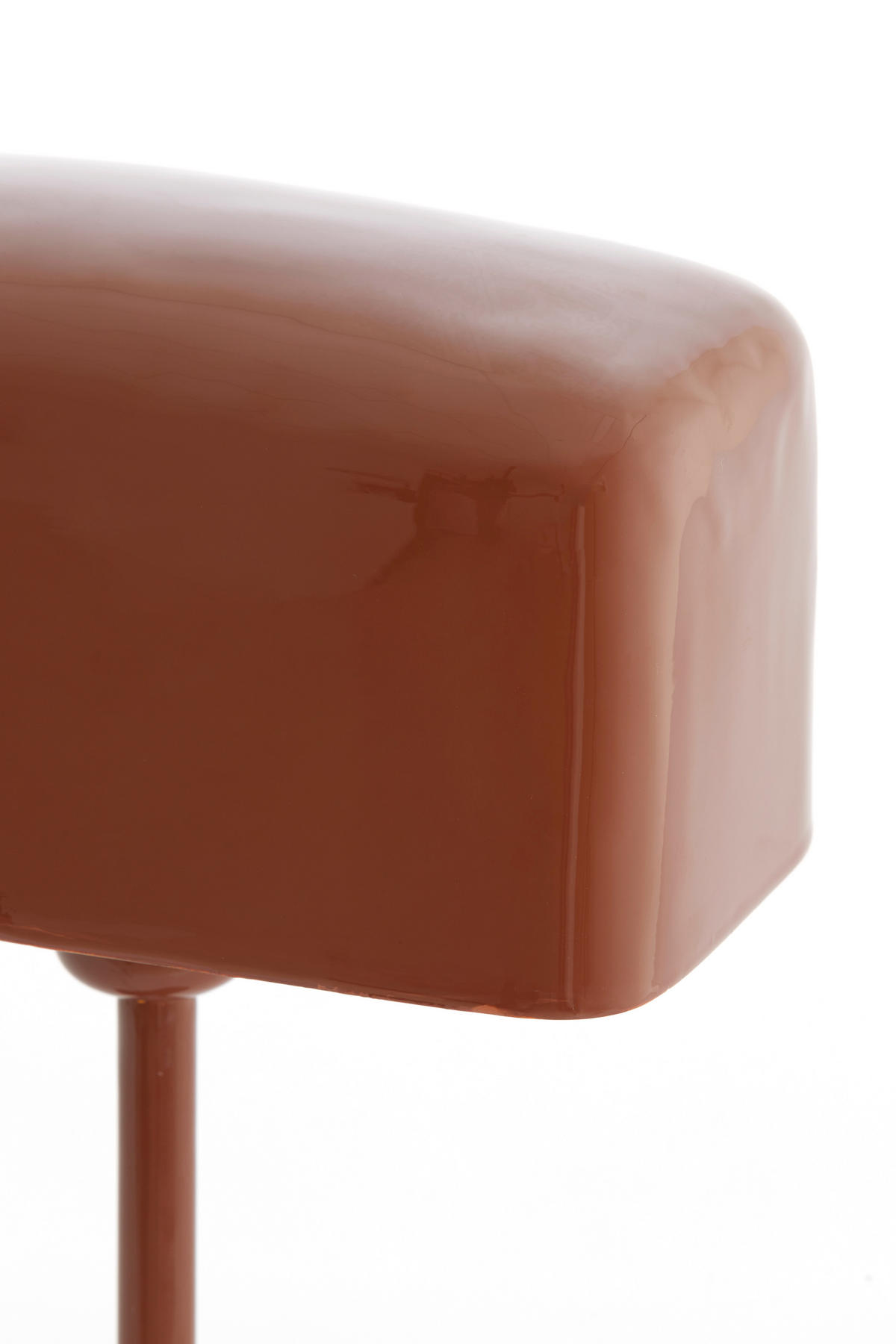 TISCHLAMPE Elenie Braun 25/13/48 cm - Cognac, Metall (25/13/48cm) - Light & Living