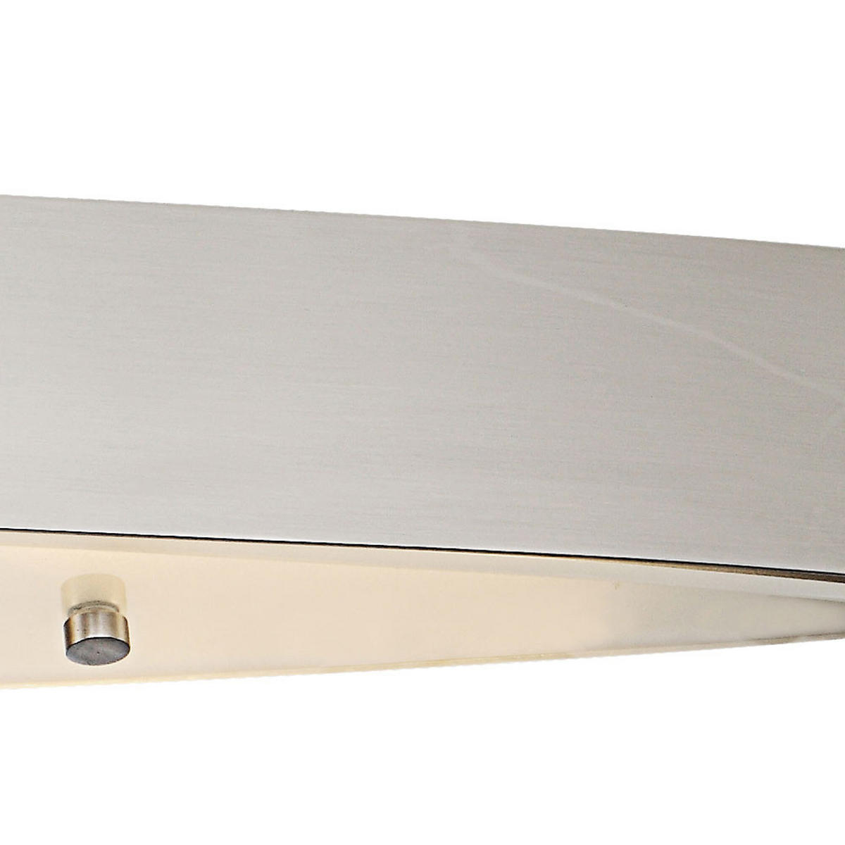 LED DECKENLEUCHTE SARAGOSSA Silber Metall Acryl - Silberfarben, Metall (80/9/18cm) - Globo Lighting