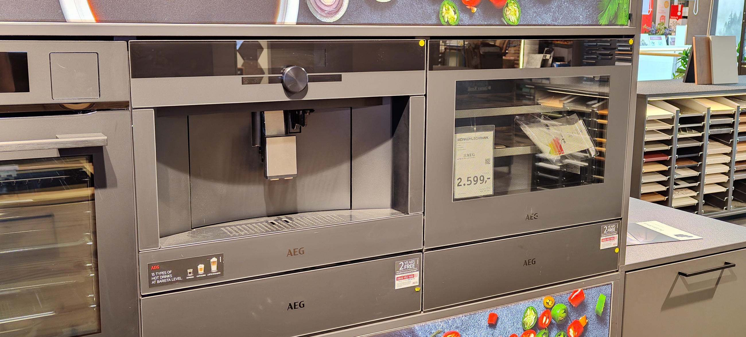 AEG Kaffeemaschine + Lade - AEG