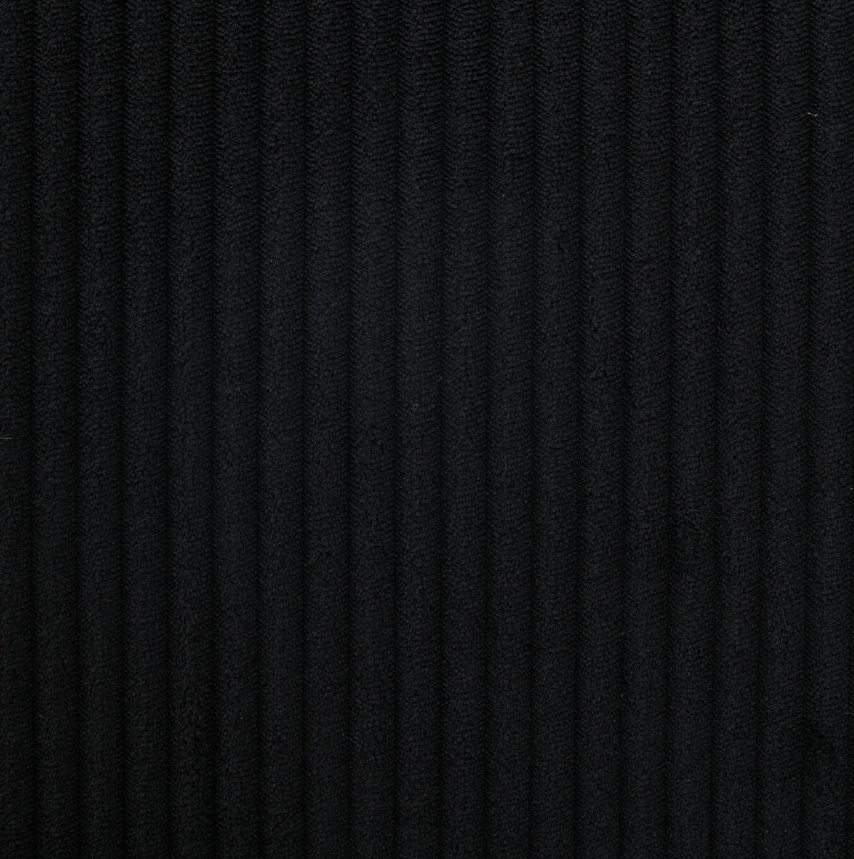 SOFA mit 3-stufig verstellbarer Rückenlehne Schwarz 2-Sitzer - Schwarz, Holzwerkstoff (168/67/86cm) - Meubliv