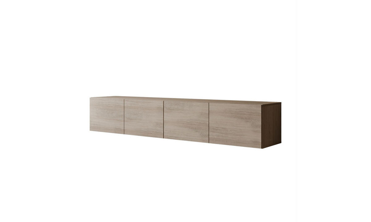 TV-SCHRANK COLGANTE 200/40/36 cm hängend Travertin - Beige, Holzwerkstoff (200/36/40cm) - Lookway