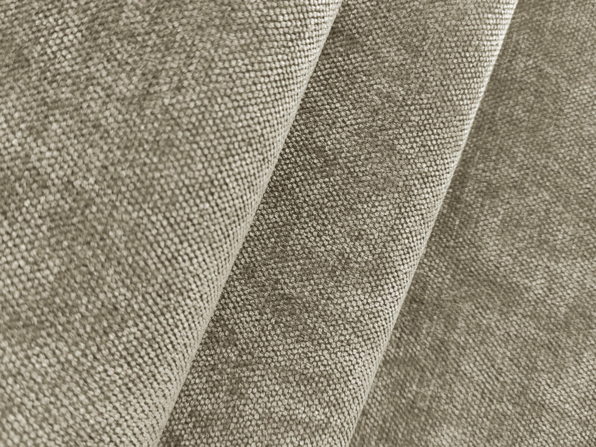 SOFAELEMENT Chenille Stoff Beige - Beige/Schwarz, Holzwerkstoff/Kunststoff (80/70/102cm) - Makamii