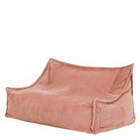 KINDERSITZSACK Sofa Francesco - Pink, Textil (107/60/67cm) - icon