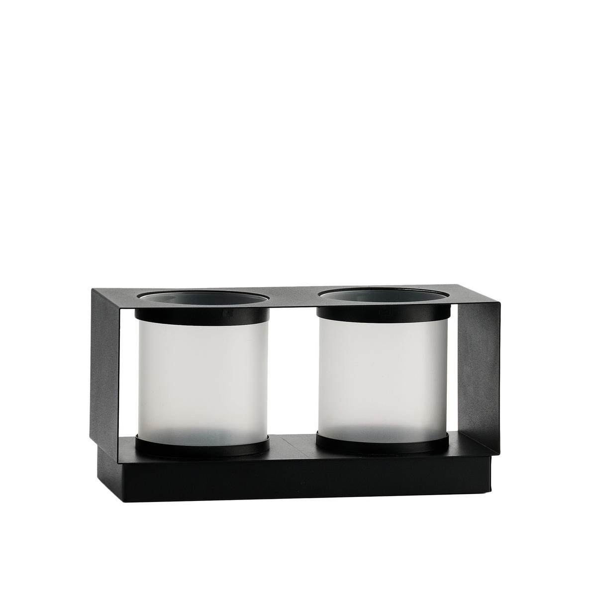 KERZENSTÄNDER Abisi - Schwarz, Metall (12.5/14.5/29cm) - home&you