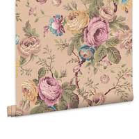 VLIESTAPETE elegante Rosen 1000x52 - Pink/Altrosa, Papier/Kunststoff (52/1cm) - LAURA ASHLEY