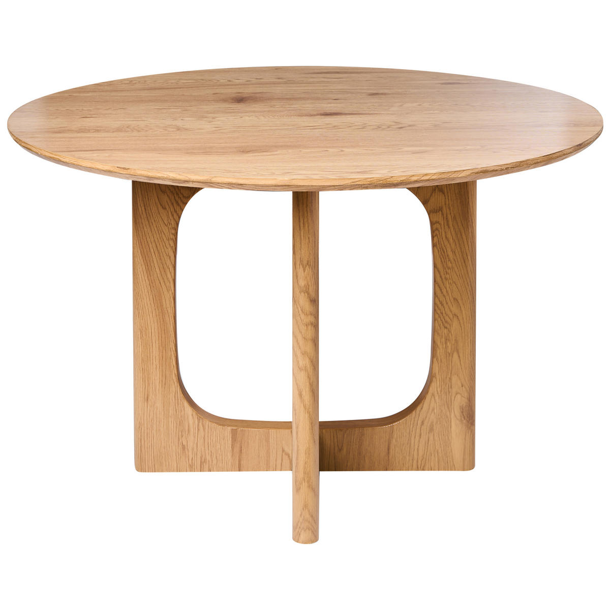 ESSTISCH Braun Karlo - Hellbraun, Holzwerkstoff (120/120/76cm) - Beliani