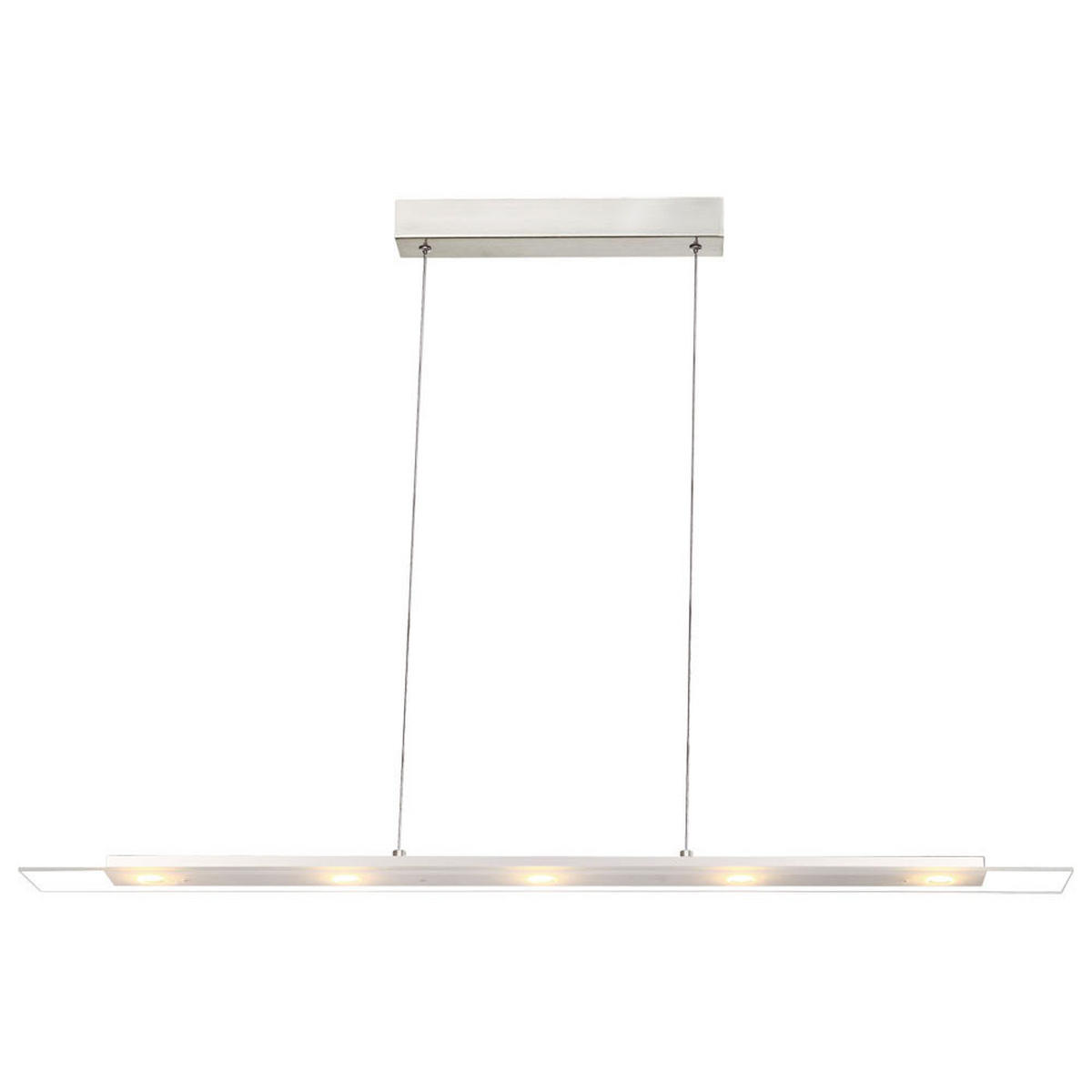 LED HÄNGELEUCHTE TASHA Weiß Matt - Weiß, Metall (95/9/150cm) - Globo Lighting