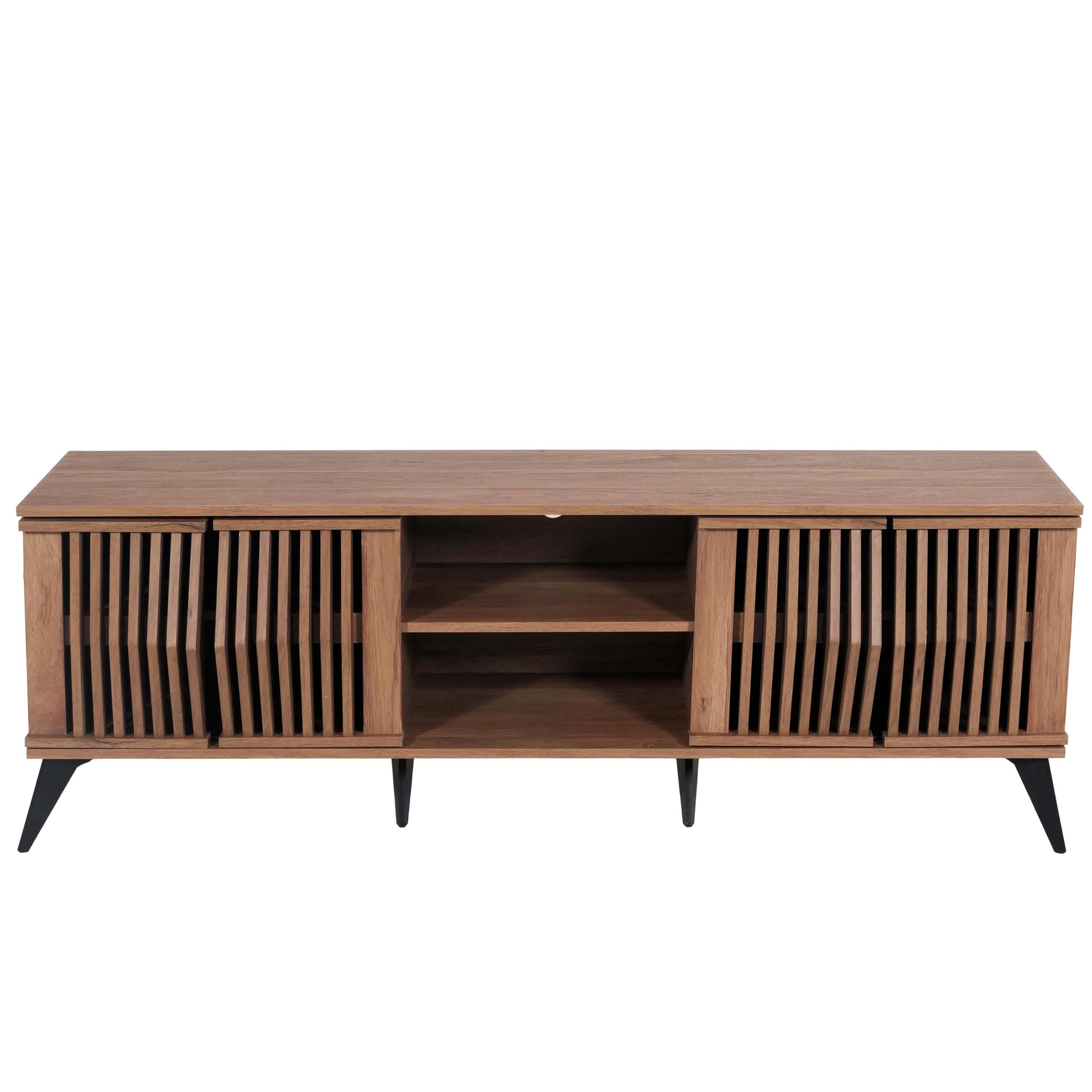 TV-RACK Braun - Braun, Holz (166/55/41cm) - MCW