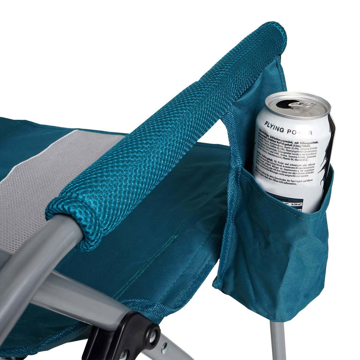 CAMPINGSTUHL Türkis - Türkis, Textil (57/100/66cm) - MCW