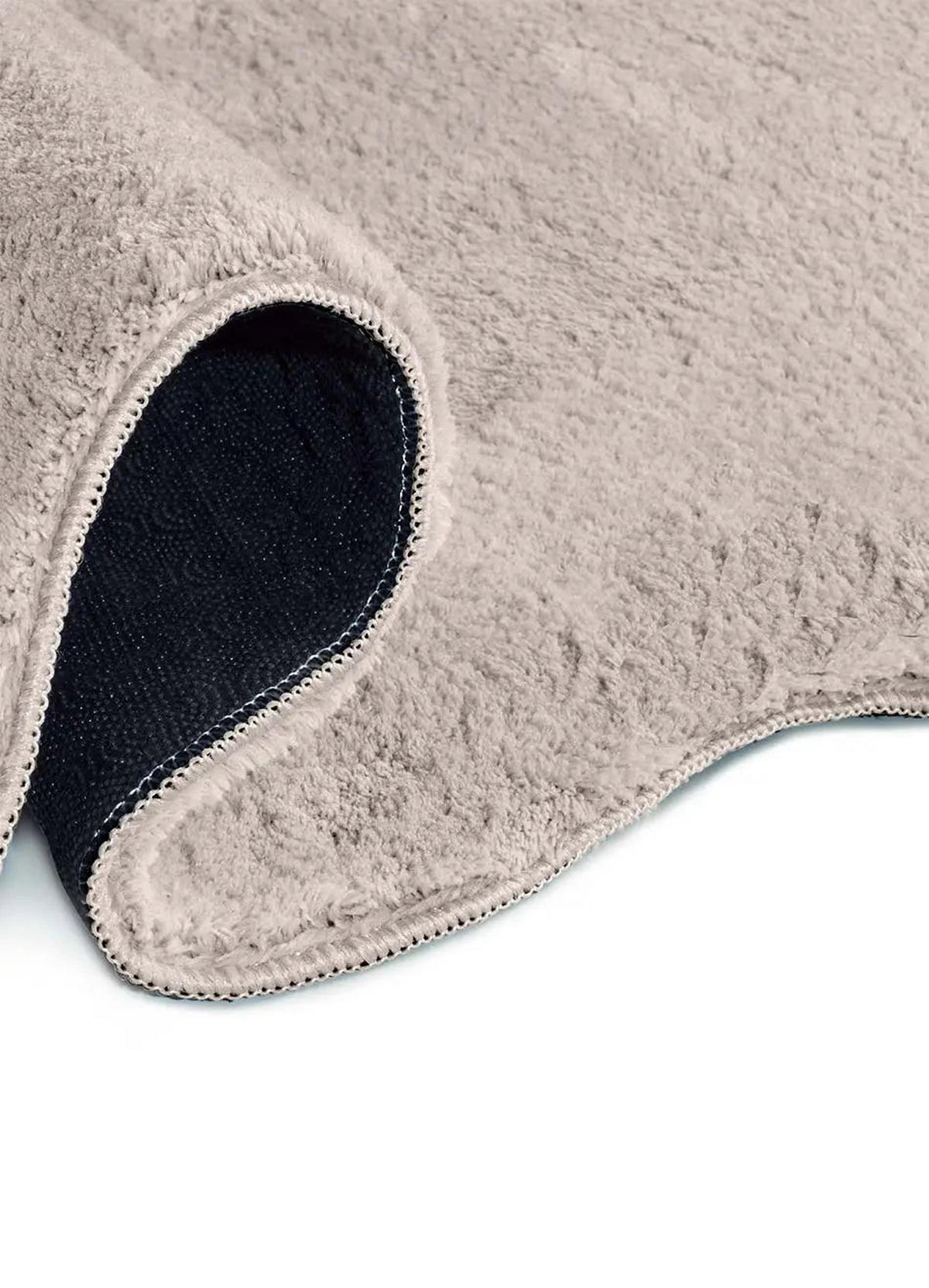 HOCHFLORTEPPICH Waschbar Stein Mellow 160/230 cm - Taupe, Kunststoff/Textil (160/230cm) - Atticgo