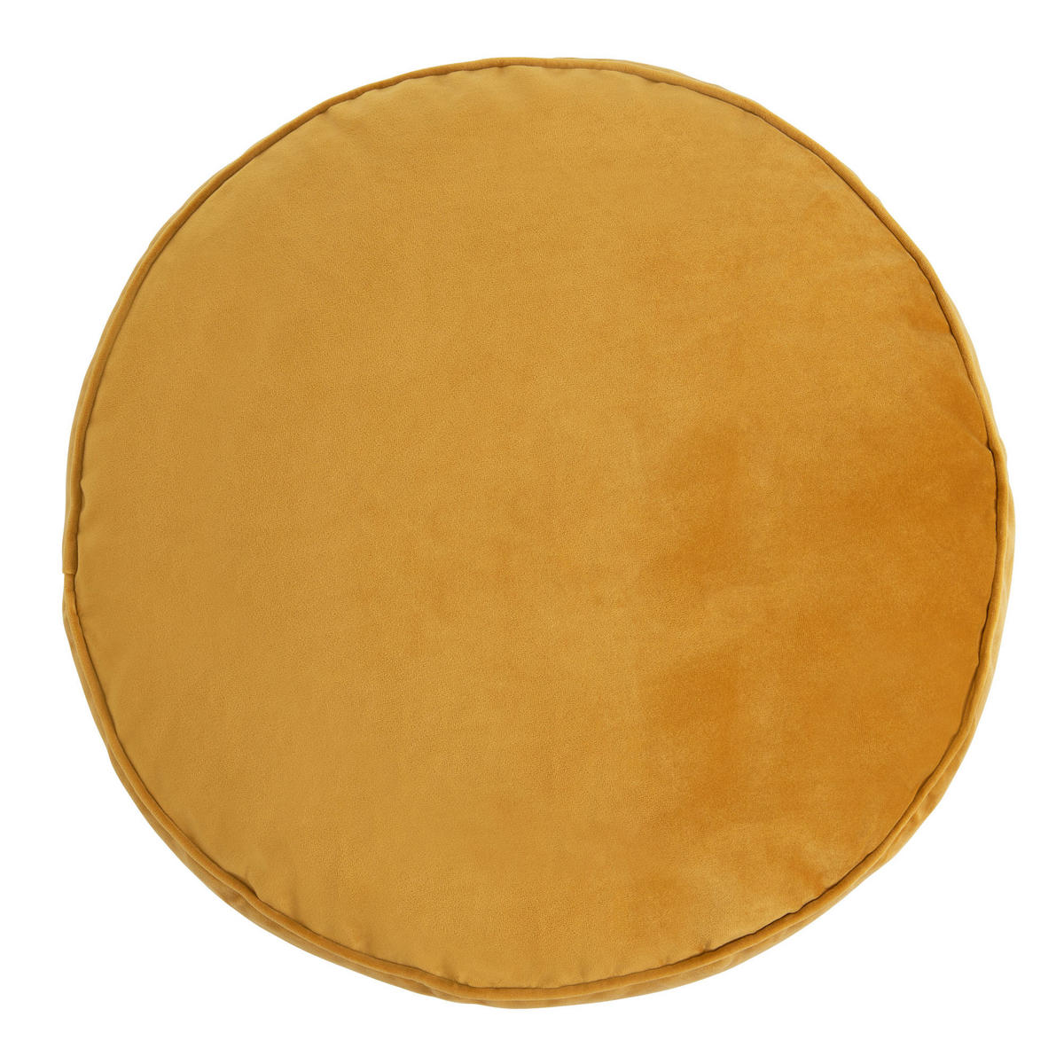 SITZPOUF Rund Milano - Gelb, Kunststoff (55/35/55cm) - icon