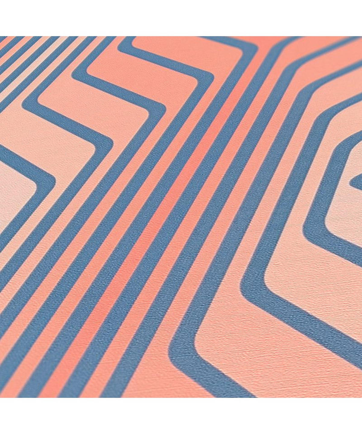 VLIESTAPETE Rosa 53/850 cm - Pink, Textil (53/1cm) - KUNSTLOFT