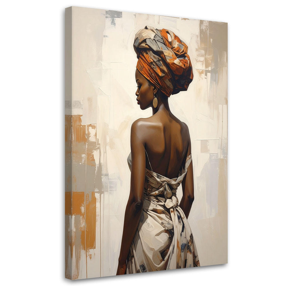 Feeby Leinwandbild Beige 70x100 cm