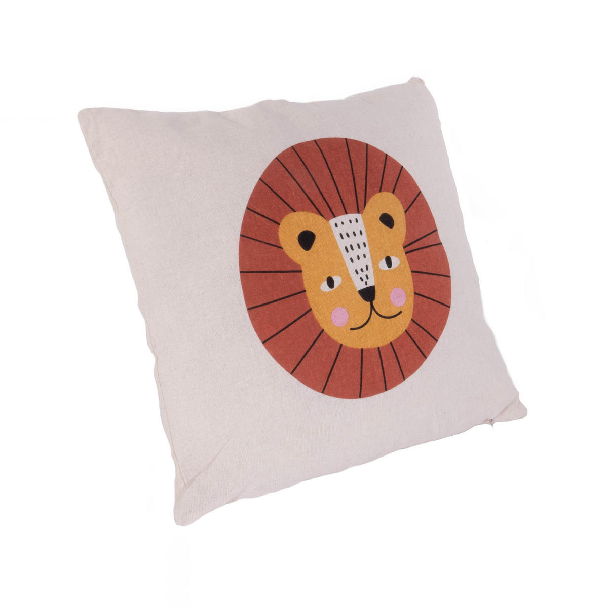 KINDERKISSEN Safari 40/40 cm - Multicolor, Kunststoff (40/40cm)