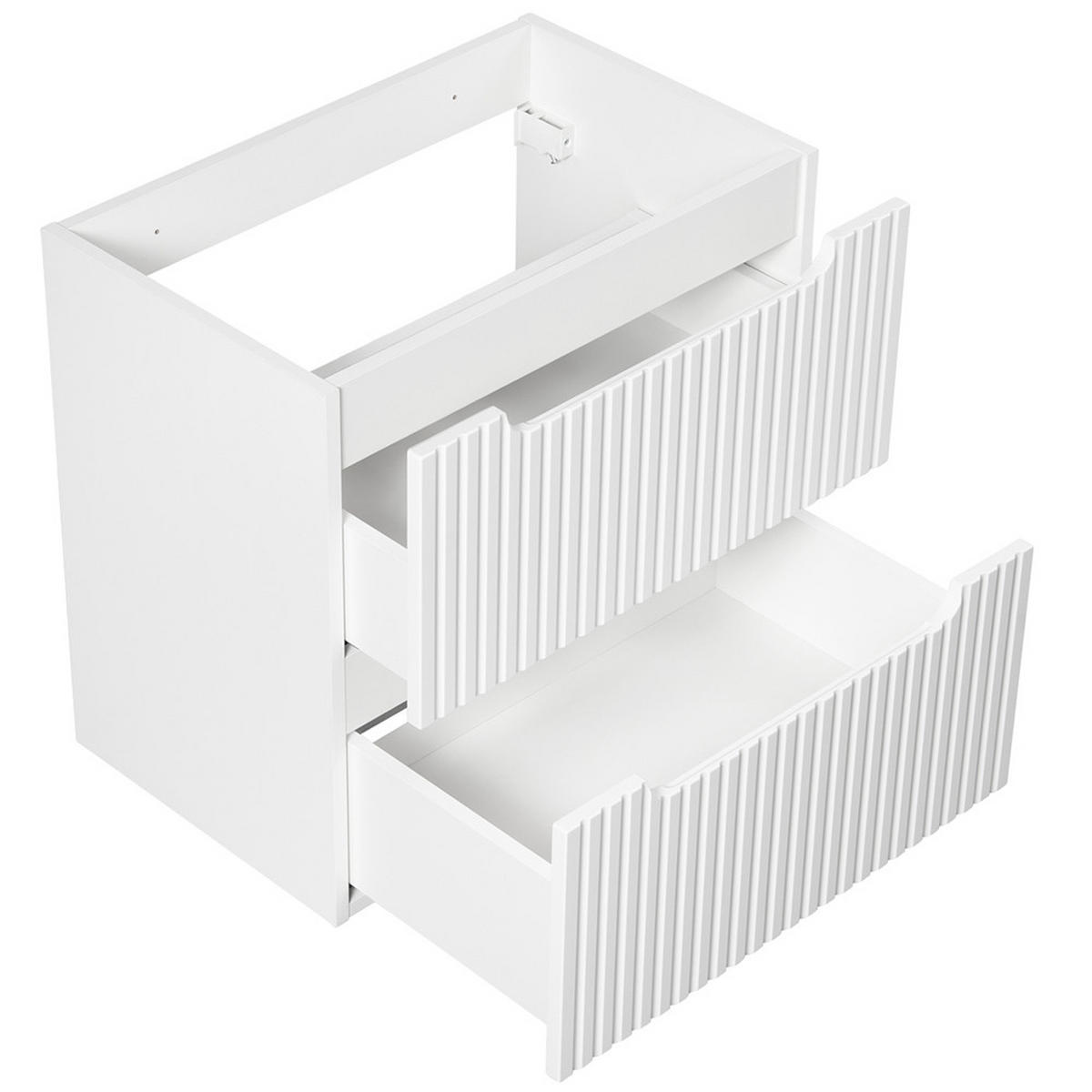 WASCHTISCH Newport-56 - Weiß, Holzwerkstoff (61/59/40cm) - Lomado