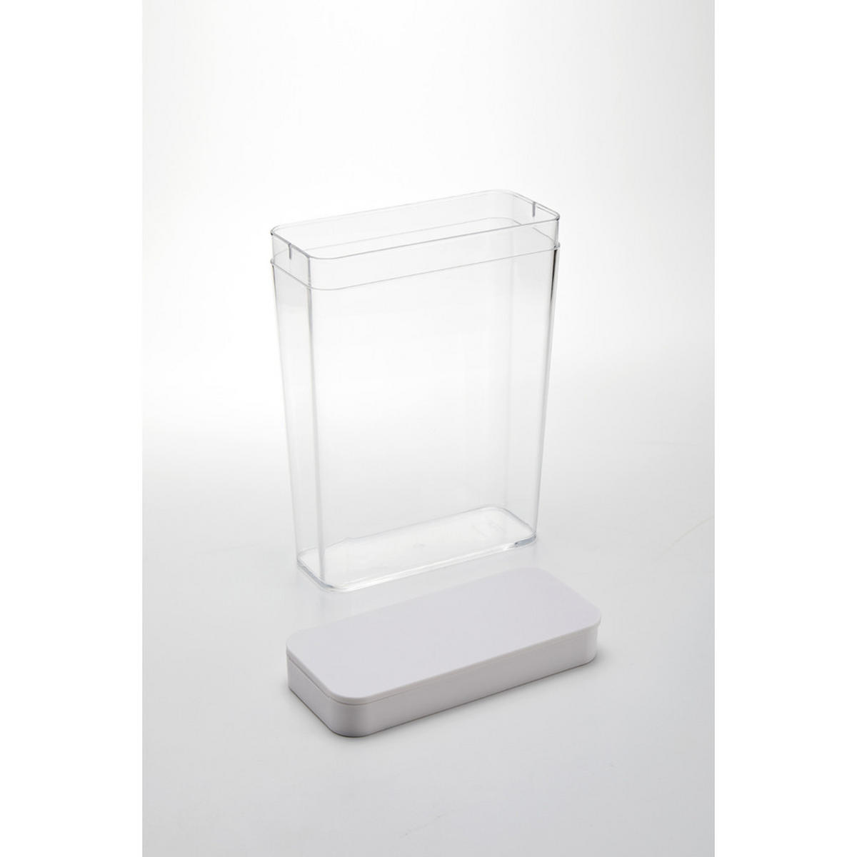 LEBENSMITTELBEHÄLTER 4952 Weiß Kunststoff 2,3 l 24,5 x 18,7 x 8,5 cm - Weiß, Kunststoff (18.7/24.5/8.5cm) - Yamazaki